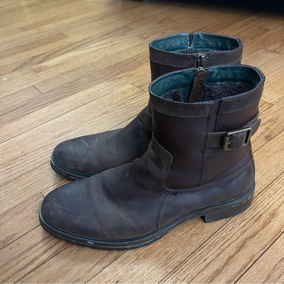 Men’s Leather Sherpa Lined J&M Johnston & Murphy Boots Size 9.5